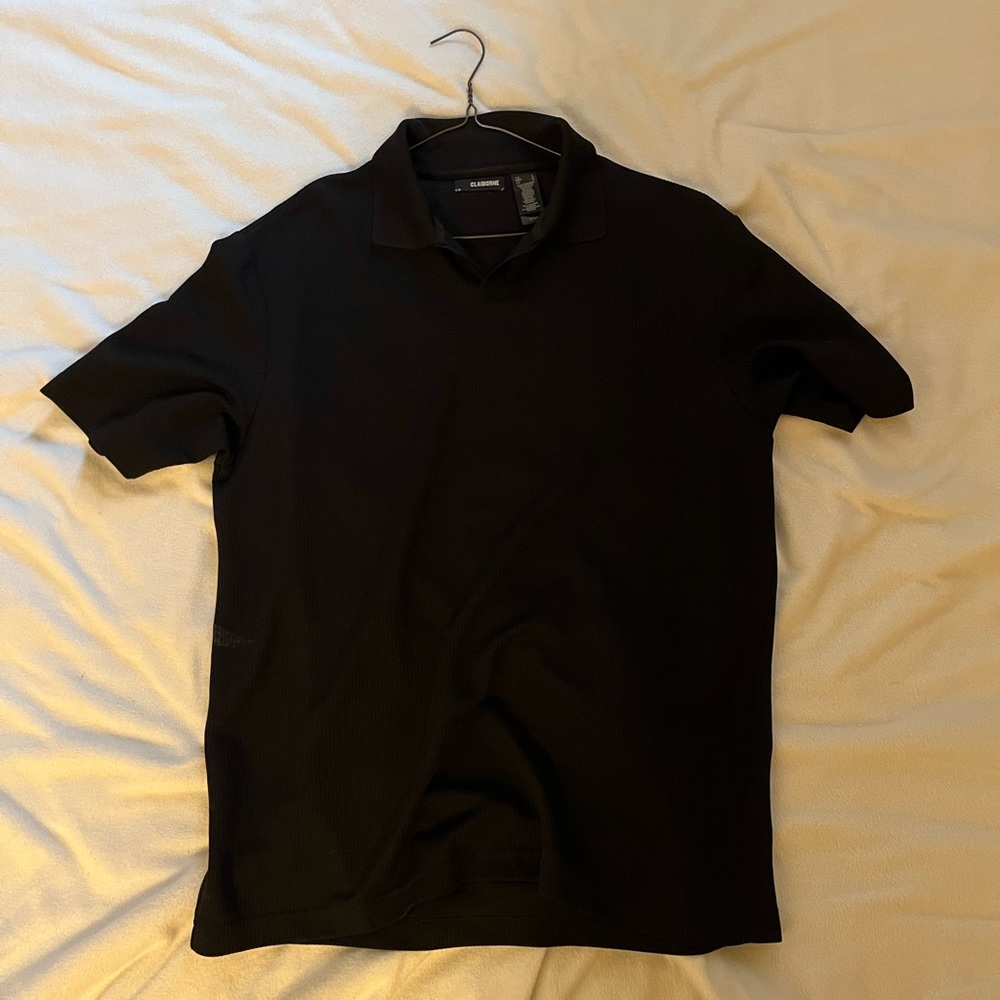 Men’s Claiborne polo shirt.